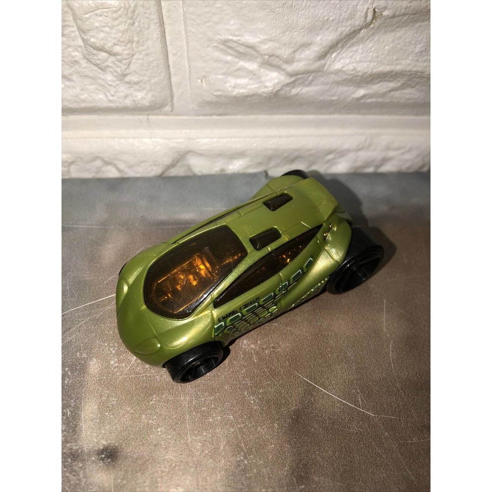 Hot Wheels 2005 Vandetta Clear Car Green Atom HW X-Raycers Series Malaysia